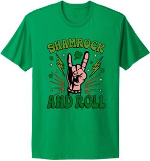 St. Patrick's Day Shamrock and roll